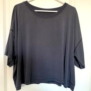 Lululemon oversized crop top